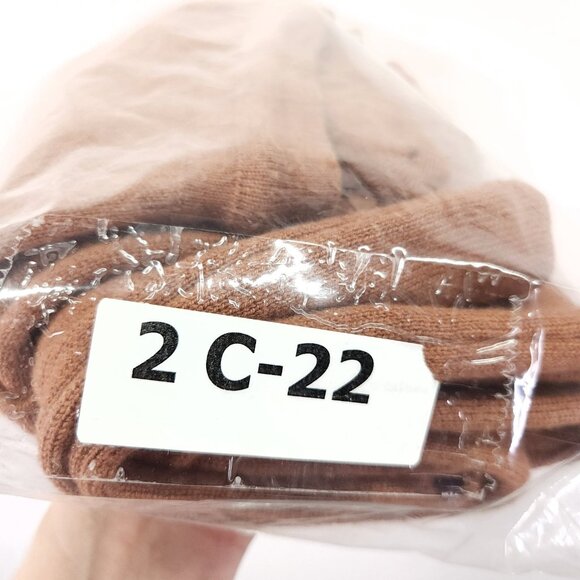 Naadam Cashmere Coffee Yarn Pant Size XXS Wide Leg Brown Soft Luxury Drawstring - Picture 13 of 13